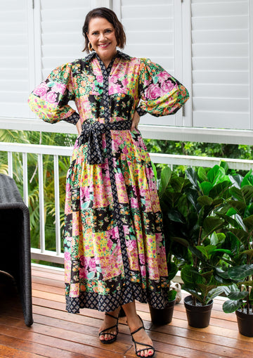 Patchwork Princess dress