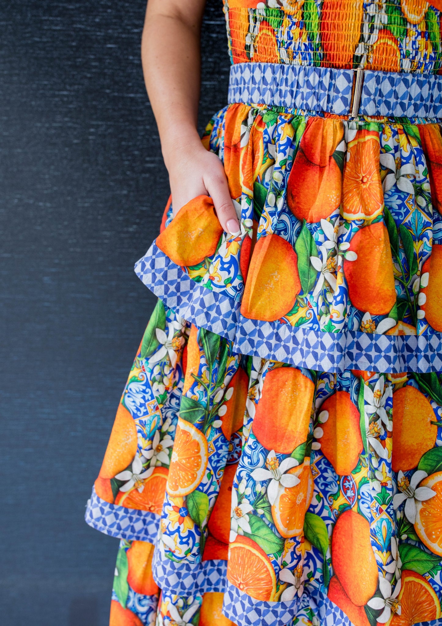 Valencia dress - order now to secure yours. Dress ships from 17th October.