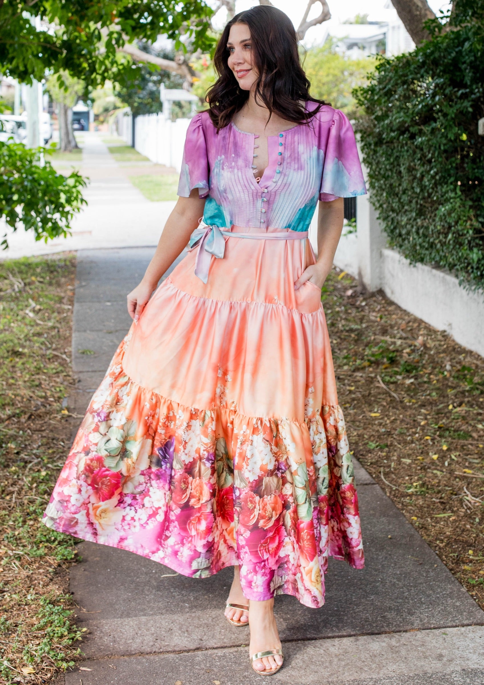 Monet's Garden dress – RicRac Road
