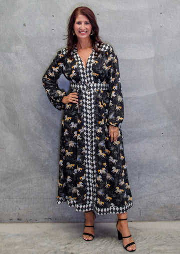 Riding Side Saddle dress