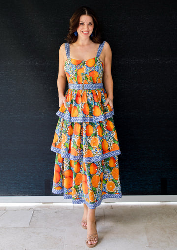 Valencia dress - order now to secure yours. Dress ships from 17th October.