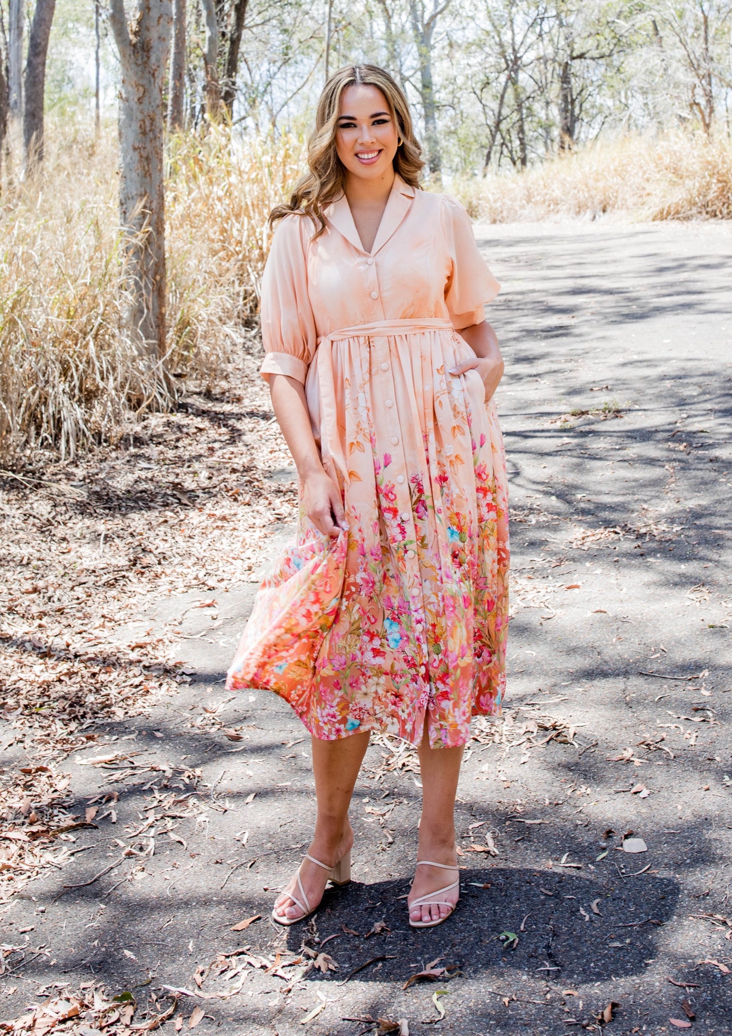 Peach Fuzz dress