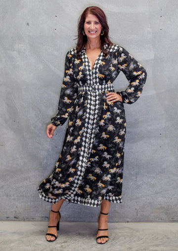 Riding Side Saddle dress