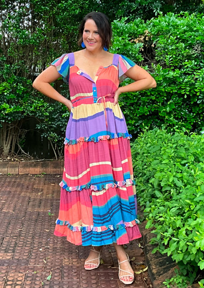 Rainbow Delight dress