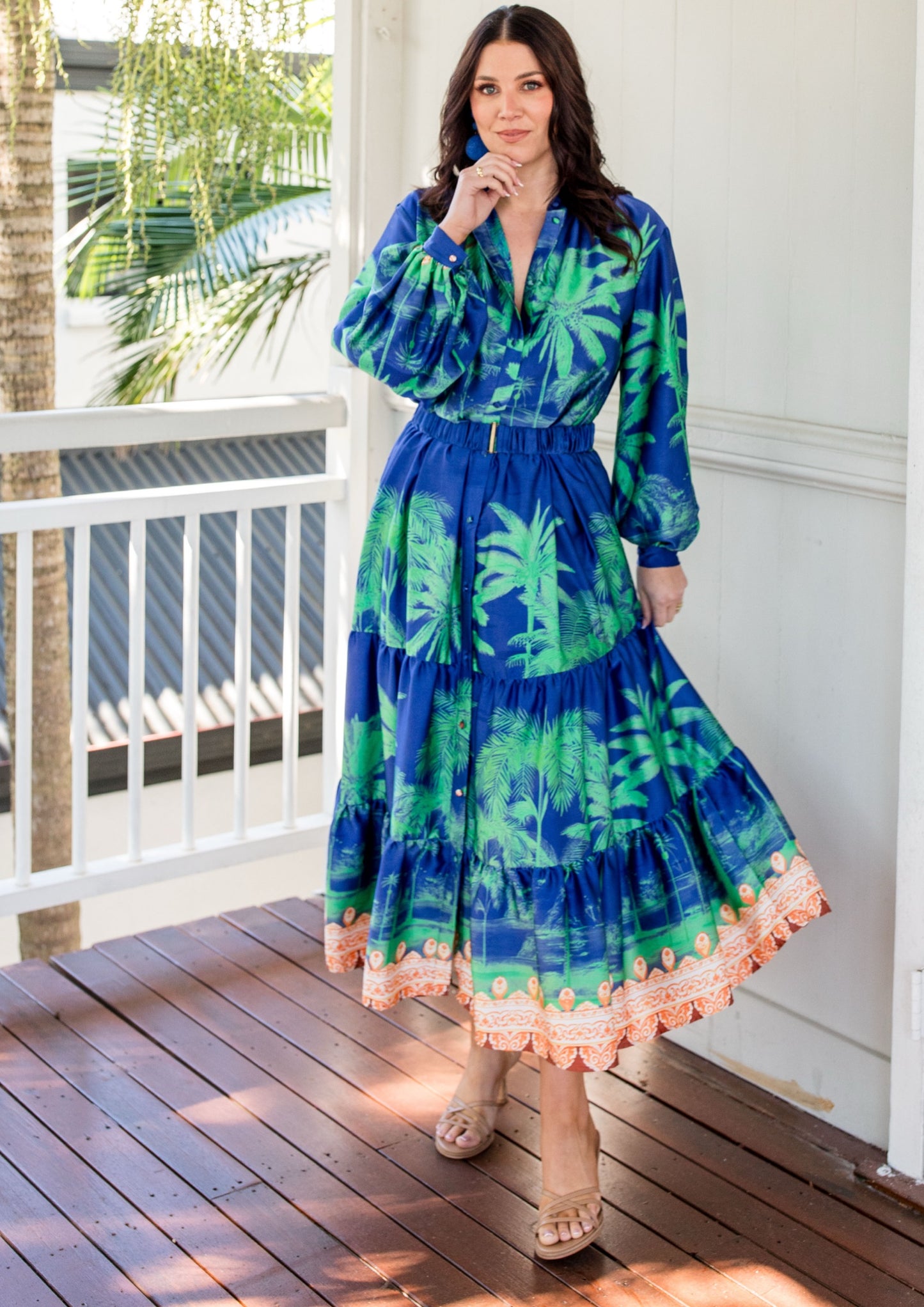 Sea of Palms dress